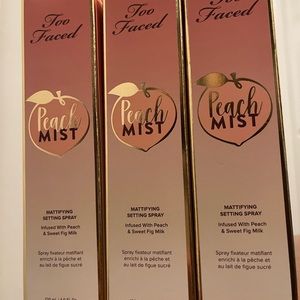 Too Faced Peach Mist Mattifying Setting Spray. Price for each